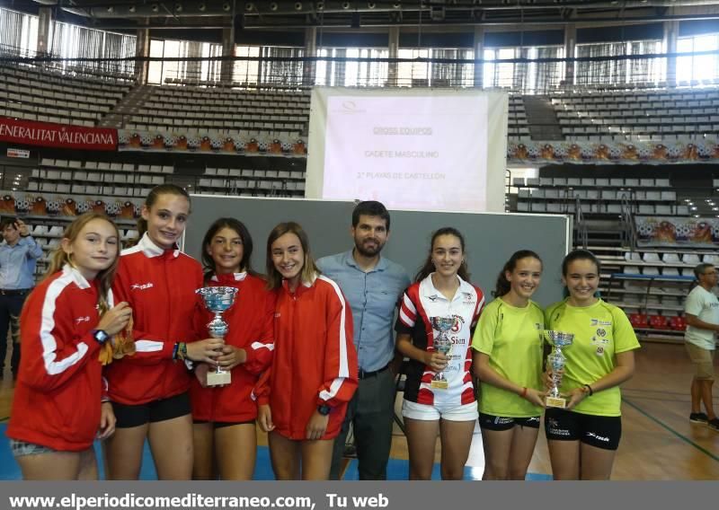 Lliurament de trofeus de los XXXVII Jocs Esportius de Castelló