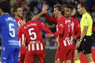 Resumen, goles y highlights del Getafe 0 - 3 Atlético de Madrid de la jornada 36 de LaLiga EA Sports