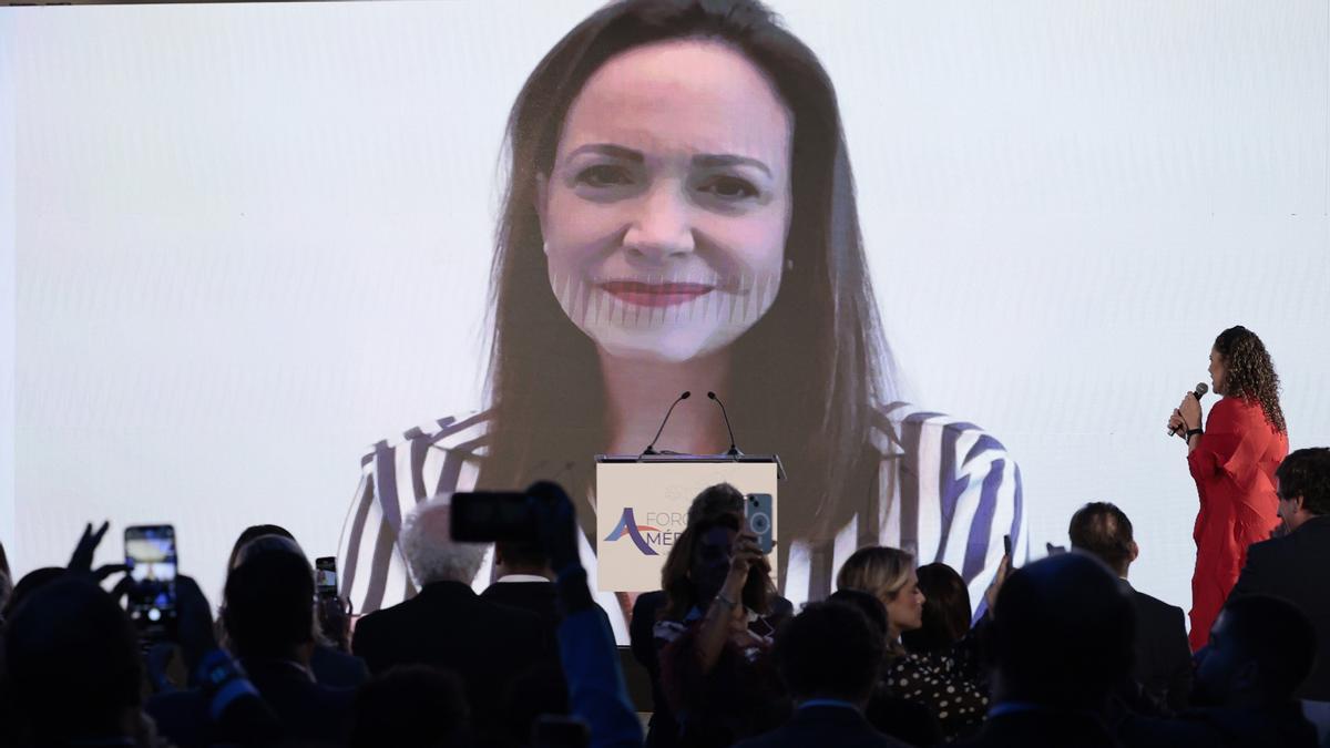 María Corina Machado , Premio Nobel de la Paz