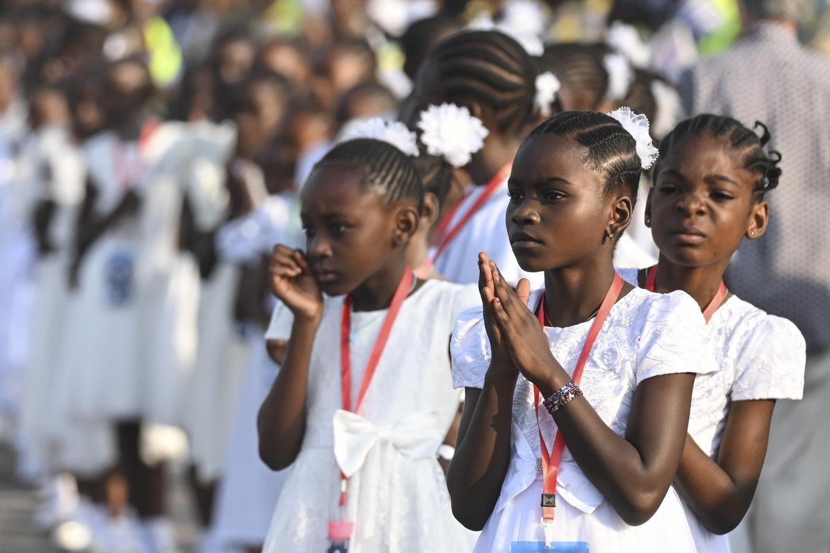 La visita del papa Francisco en el Congo