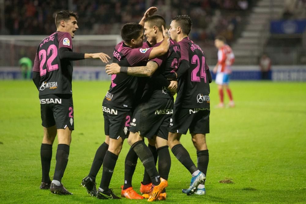 Lugo - Sporting, en imágenes