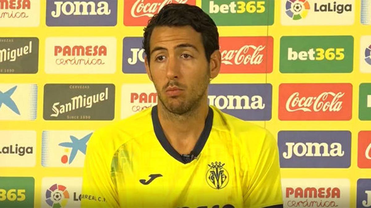 Parejo: "Estoy orgulloso del pasado, pero pienso en el Villarreal"