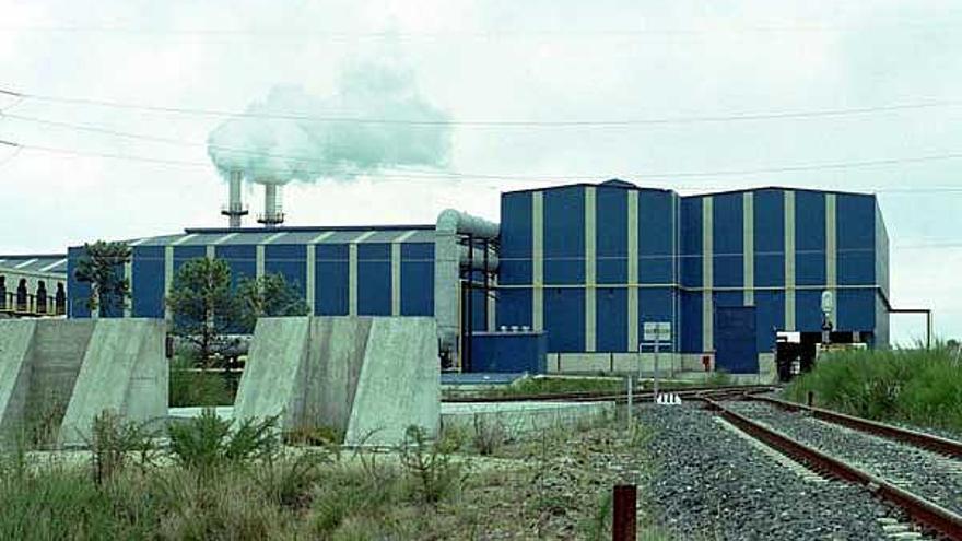 Vista de las instalaciones de Sogama en Cerceda