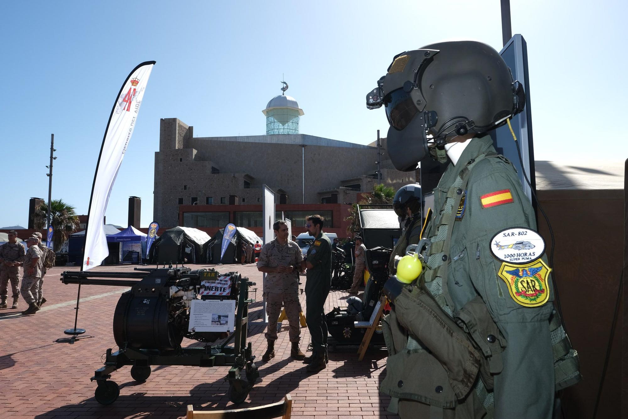 Celebración del Día de las Fuerzas Armadas en Las Palmas de Gran Canaria