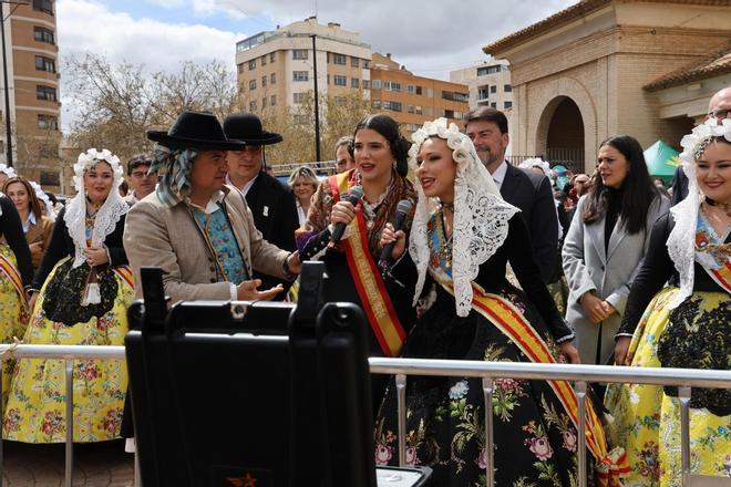 Las fotos de la mascletà de Hogueras en Albacete