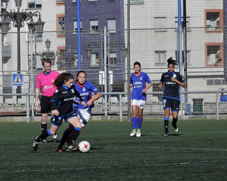 El Dépor Abanca femenino gana en Oviedo