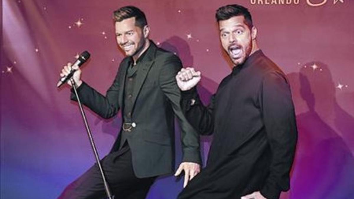 Ricky Martin  presenta encantado su doble de cera_MEDIA_1