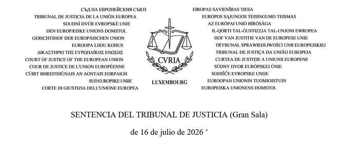 Consulta la sentencia en pdf del TJUE sobre la ley de amnistía que afecta a Carles Puigdemont