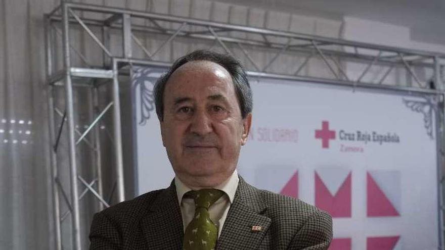 Jesús Juanes Galindo, ayer en Cruz Roja.
