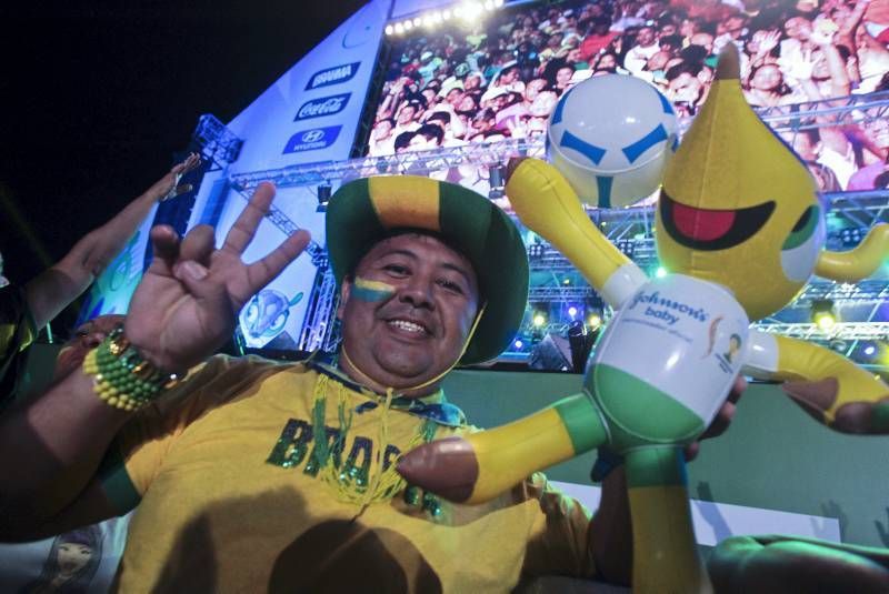 Las imágenes del Mundial de Brasil