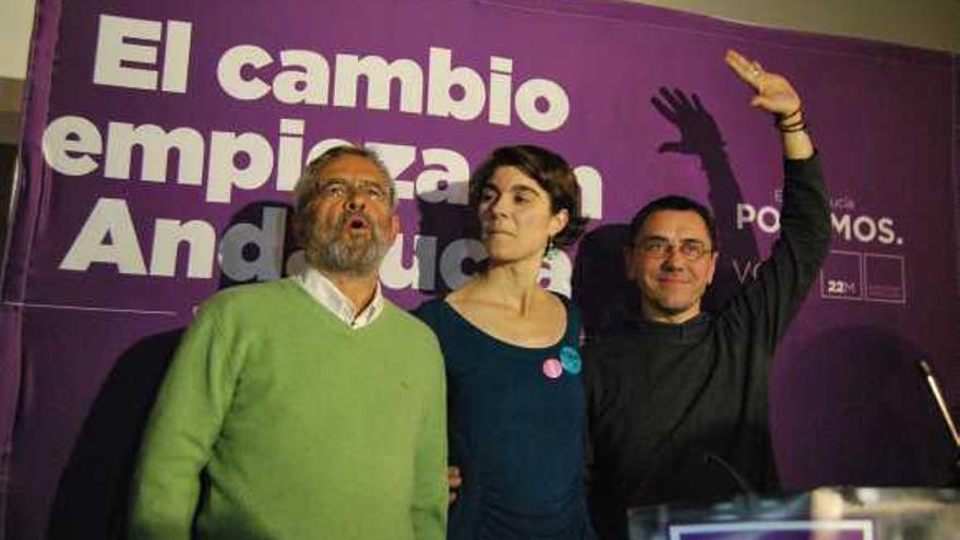 Acto en Mijas de Podemos.