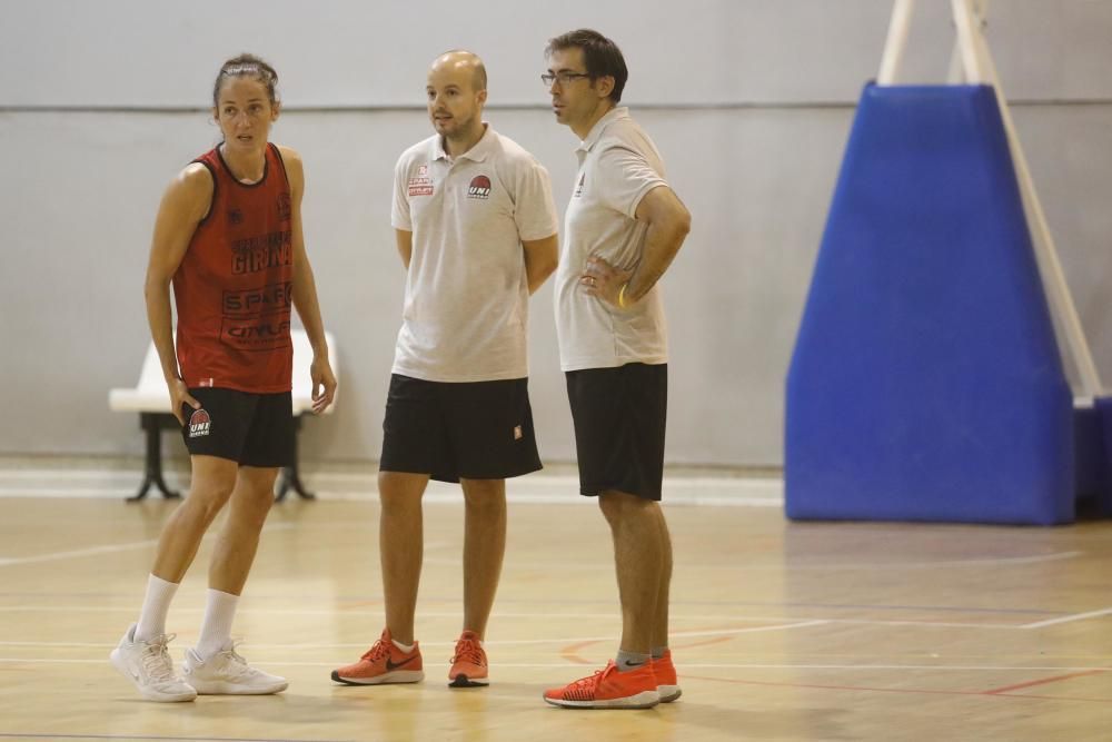 Primer entrenament de la pretemporada de l'Spar Citylift Girona