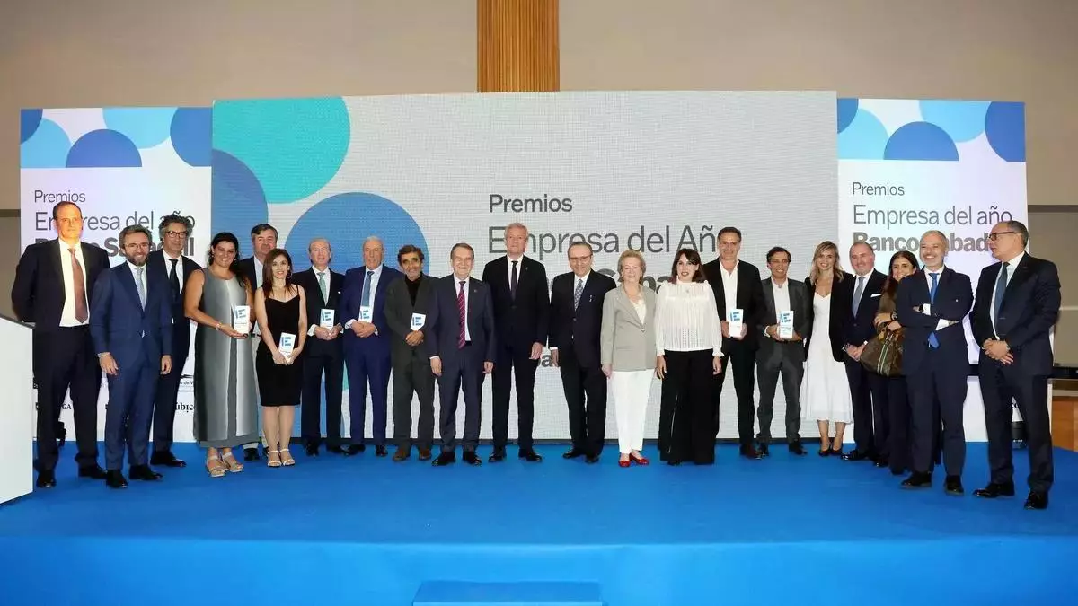 Galicia celebra su gran cita: Premios Empresa del Año Banco Sabadell