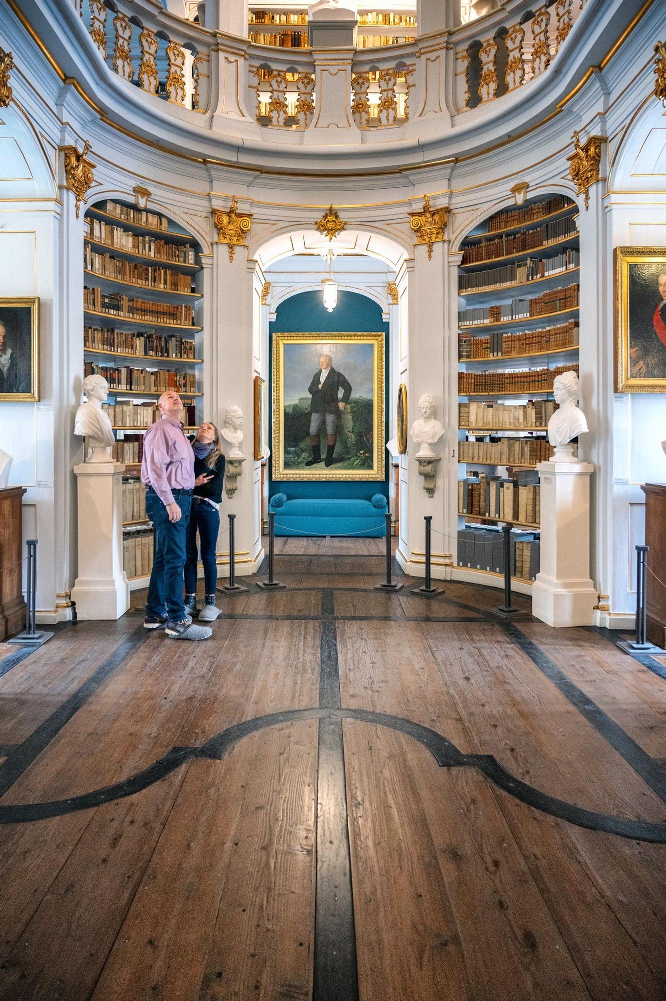 Biblioteca de la duquesa Ana Amalia en Weimar.
