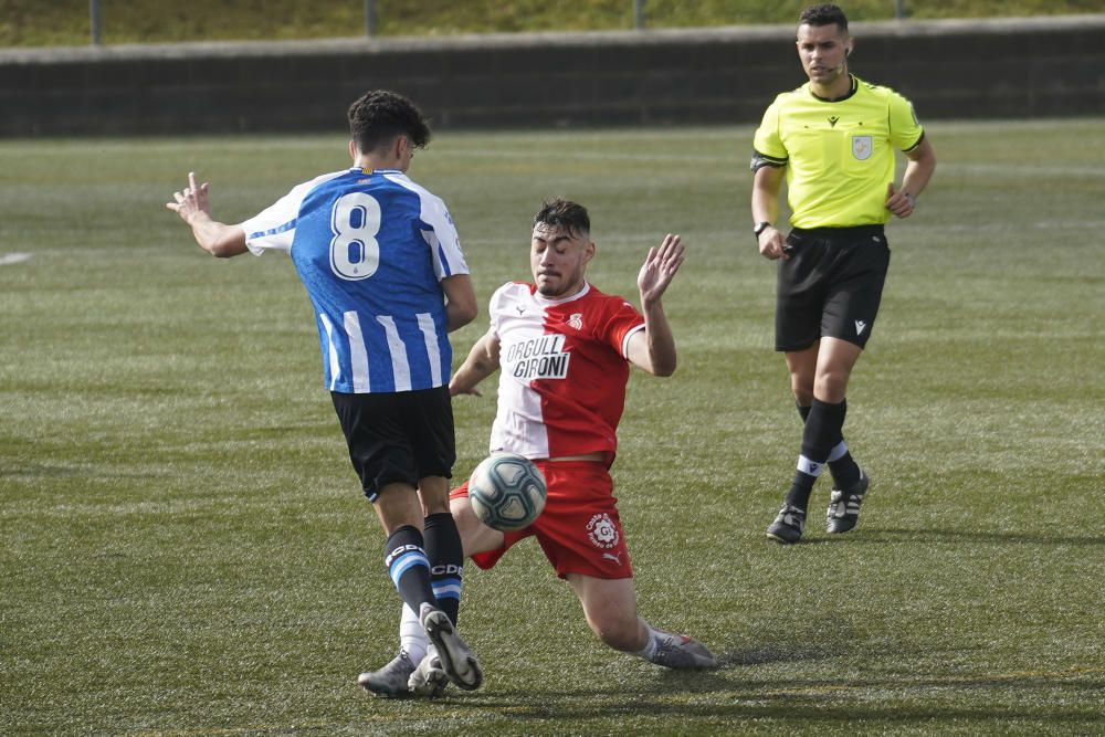 El Girona juvenil tomba el líder invicte Espanyol.