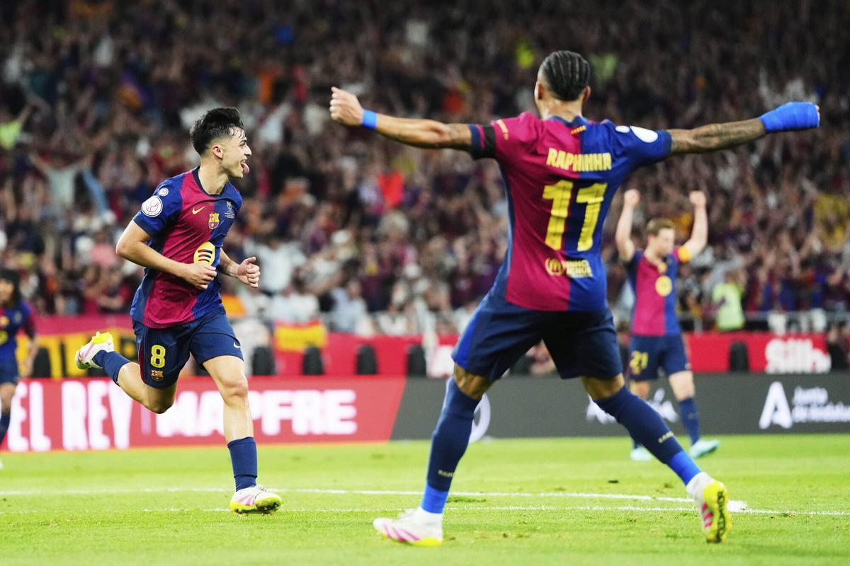 Final de la Copa del Rey: Barcelona - Real Madrid, en imágenes