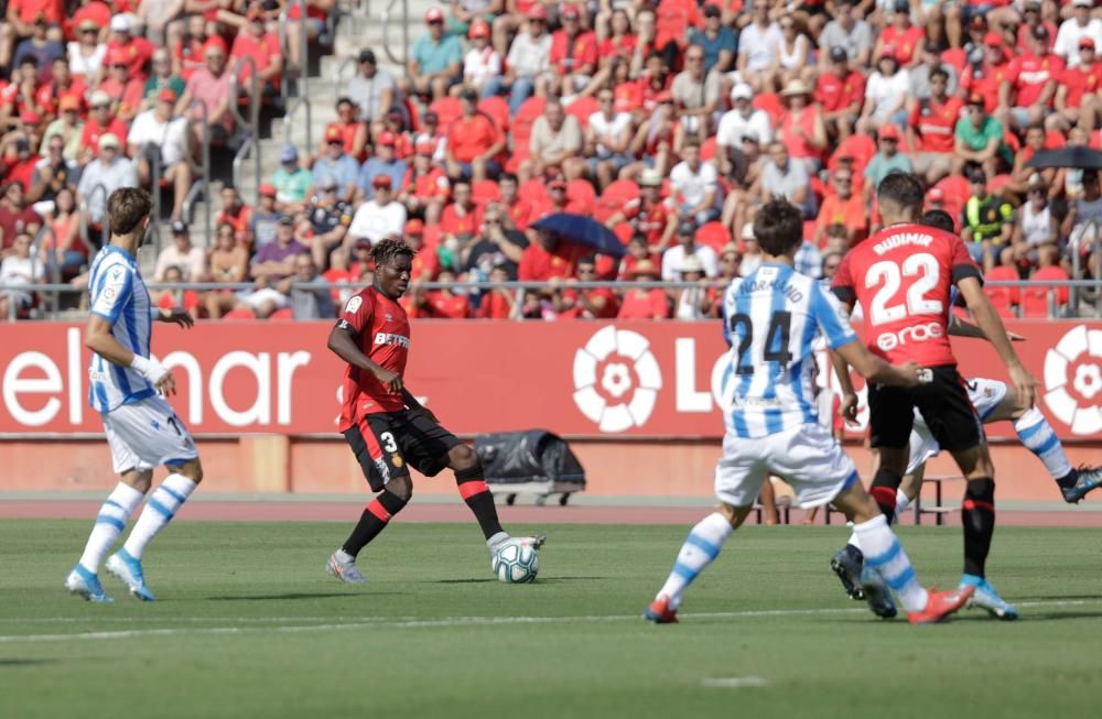 Mallorca-Real Sociedad: Los bermellones encajan su primera decepción