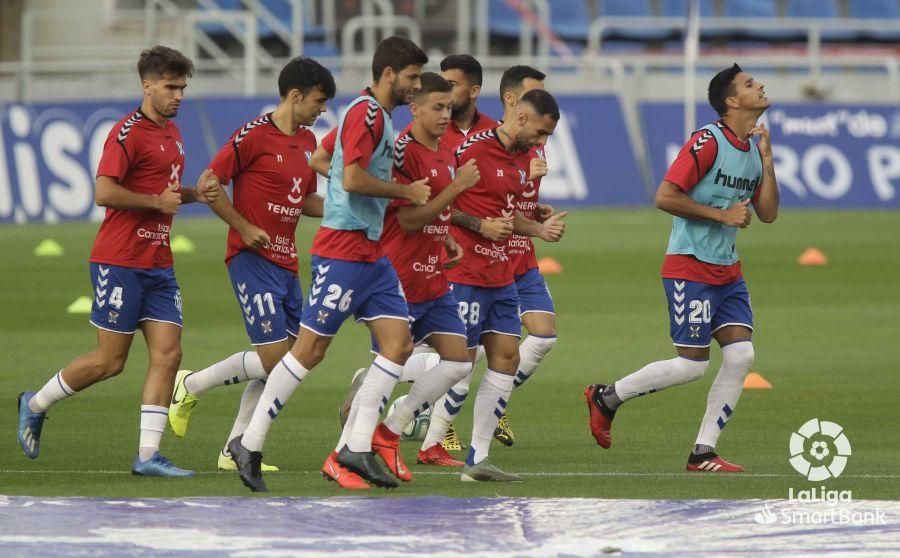 Partido del Tenerife y el Málaga CF de la Liga SmartBank.