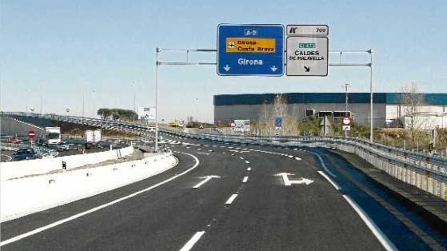 L&#039;actuació s&#039;emmarca en el desdoblament de la carretera N-II al seu pas per Girona.