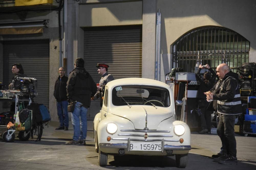 Gravació de la sèrie «Hache» a Manresa