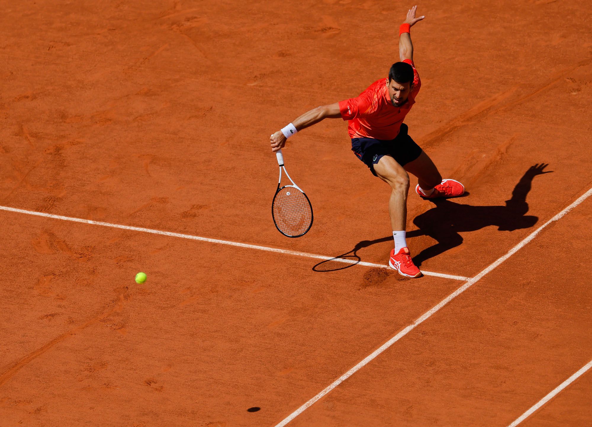 Novak Djokovic - Alejandro Davidovich, en la tercera ronda de Roland Garros 2023