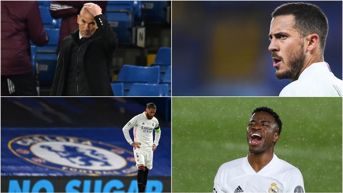 Los señalados del Madrid ante el Chelsea