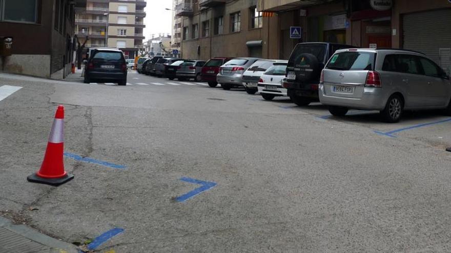 Dilluns s&#039;estrena la zona blava gratuïta del carrer de la Bòfia