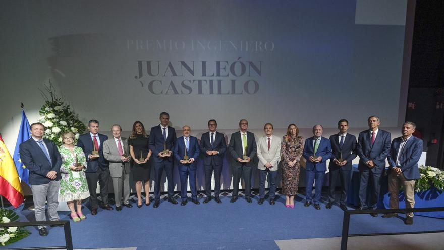 Entrega de los premios Juan León y Castillo en el Museo Elder