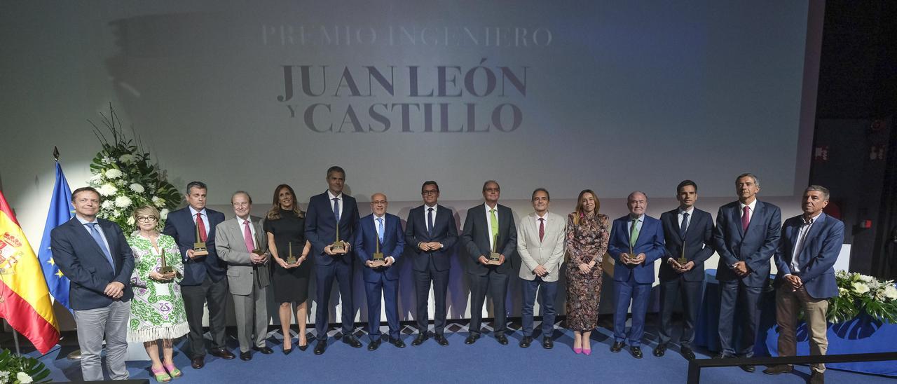 Entrega de los premios Juan León y Castillo en el Museo Elder