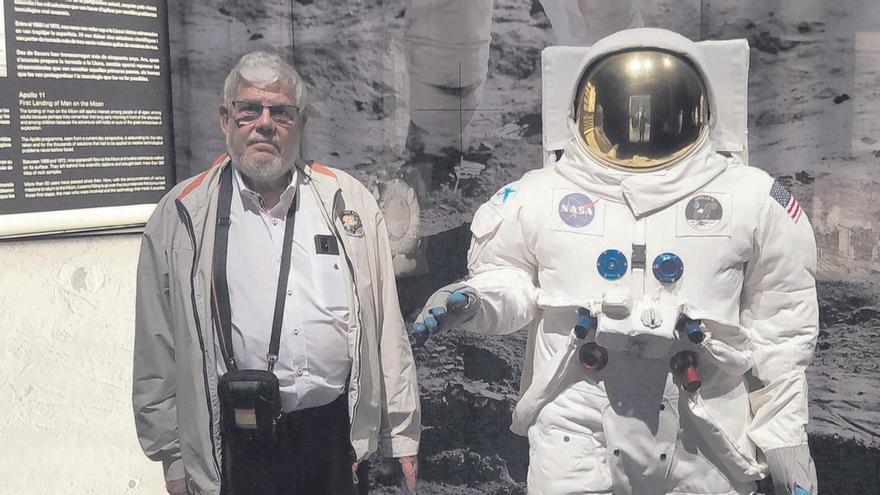 José Manuel Grandela: «La huella que todos reconocemos en la Luna no es la de Armstrong, sino la de Aldrin»