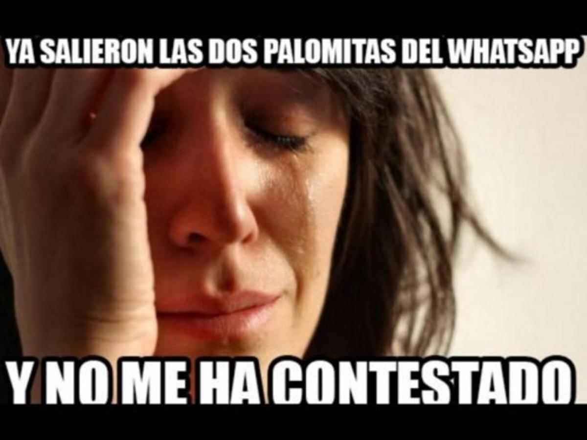 Los memes del doble check de Whatsapp Los memes del doble check de Whatsapp