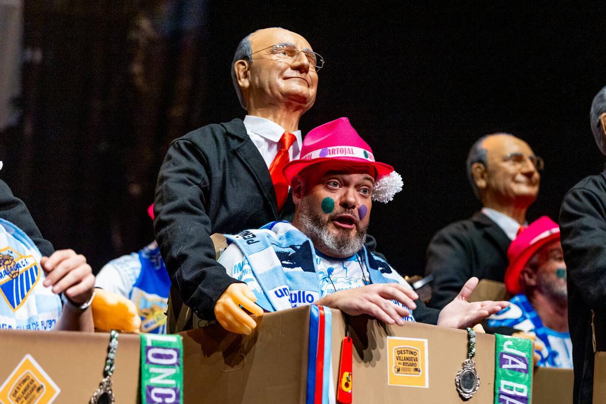 Los periféricos. Murga, cuarta preliminar del COAC Málaga 2026