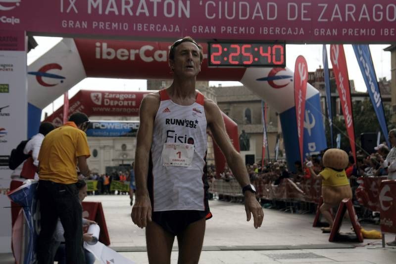 Fotogalería del IX Maratón de Zaragoza