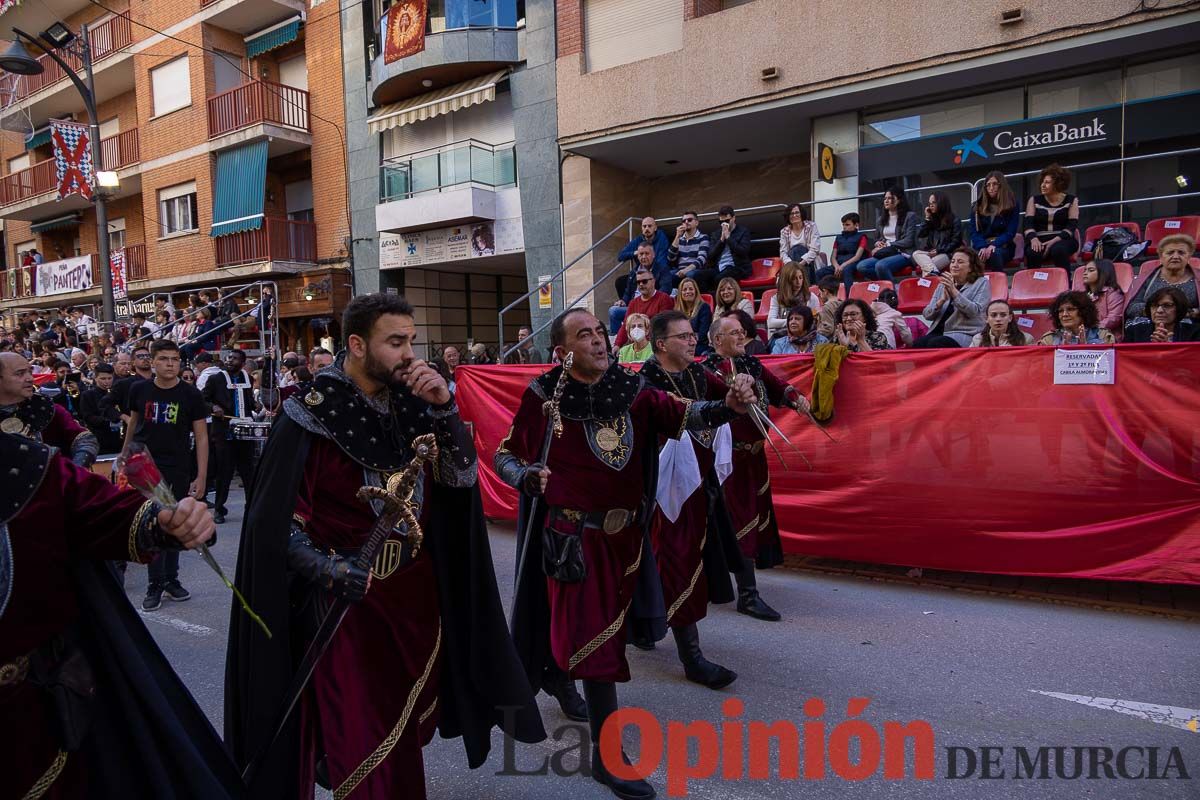 Procesión de subida a la Basílica en las Fiestas de Caravaca (Bando Cristiano)