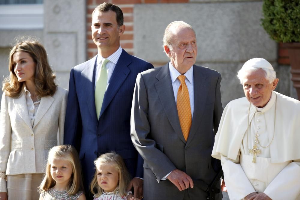 Recepción al Papa Benedicto XVI