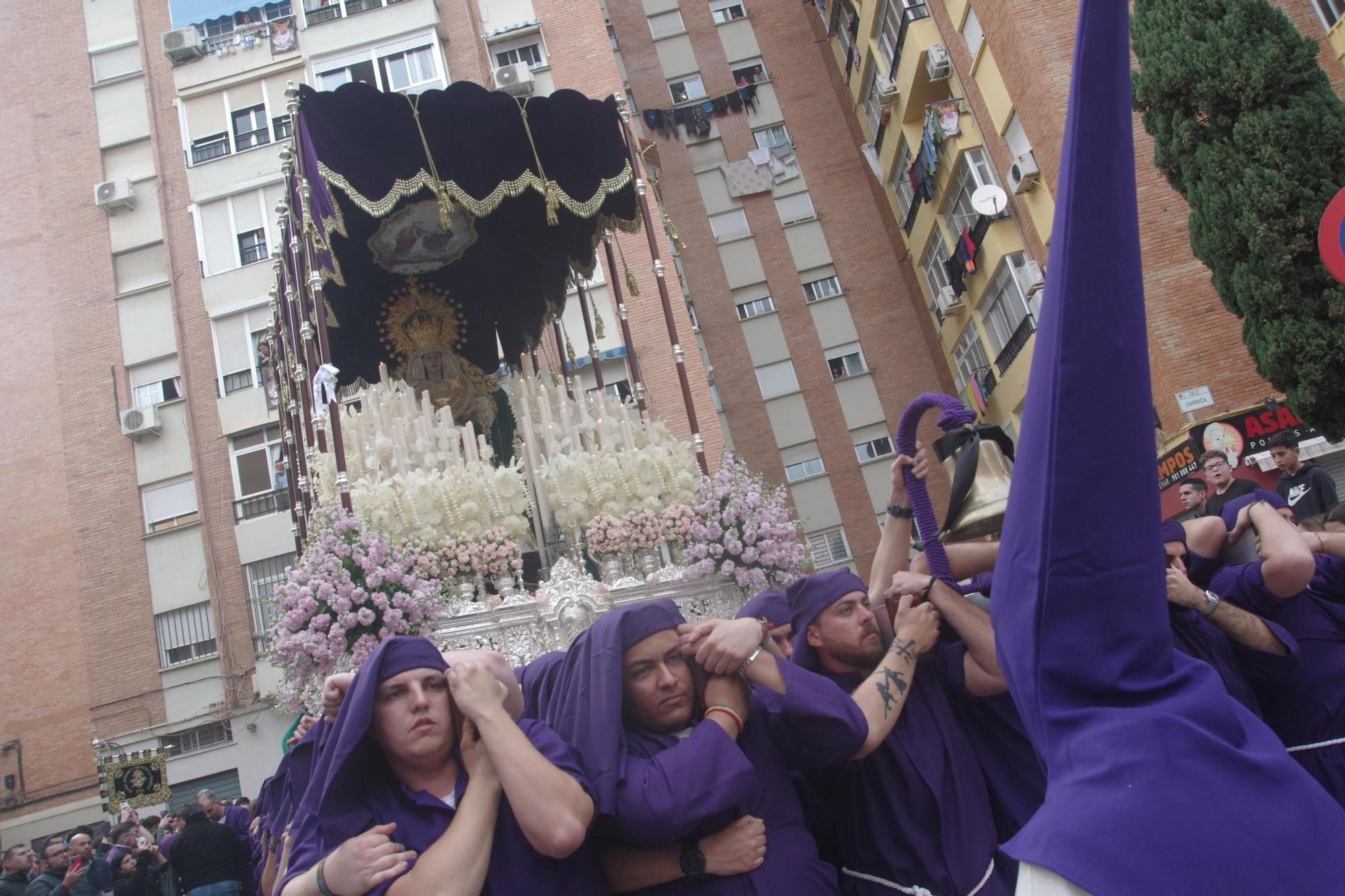 La procesión de la Virgen del Refugio de Miraflores, en fotos.