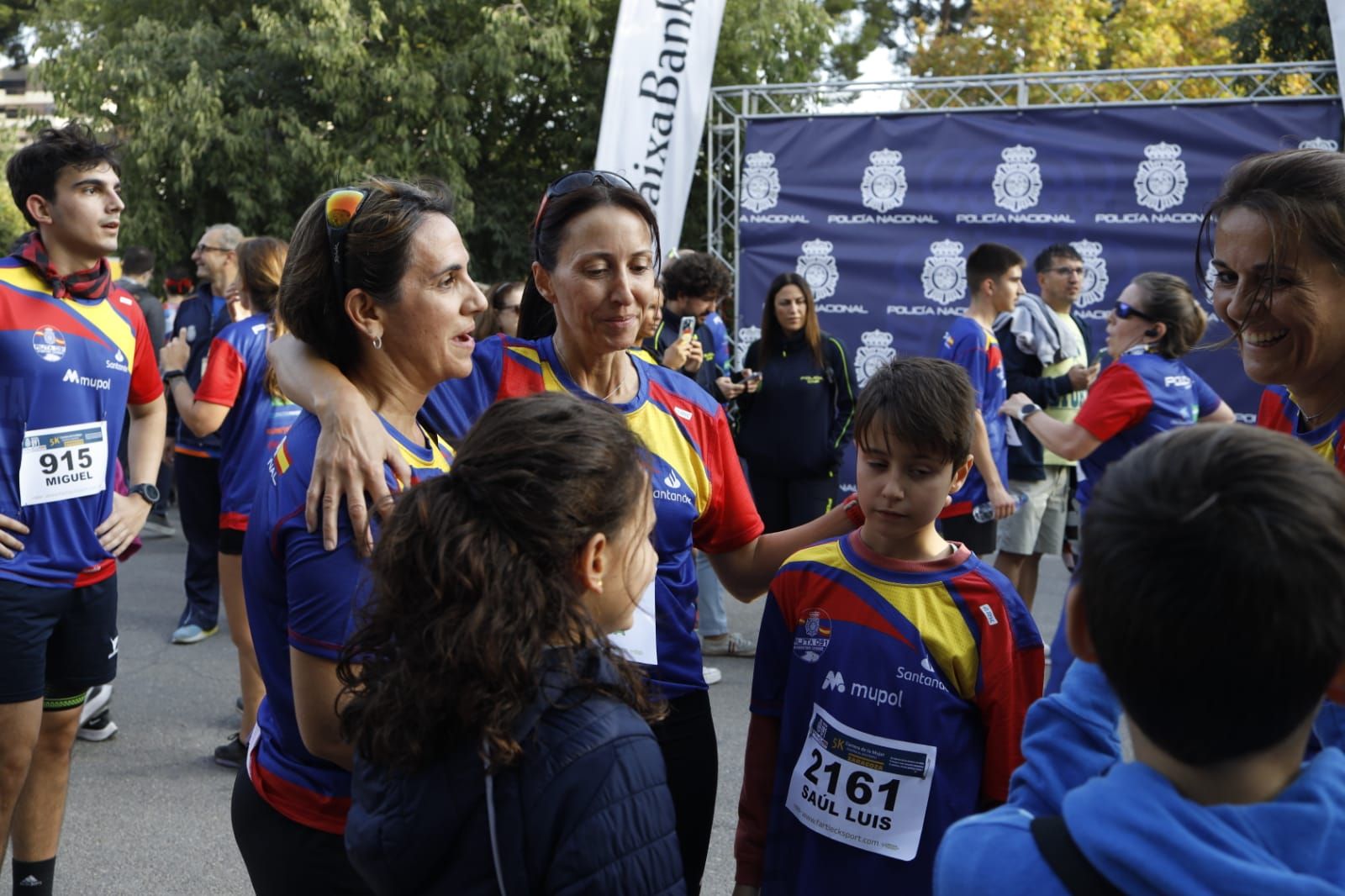 Zaragoza se vuelca con la carrera de la Policía Nacional contra el maltrato