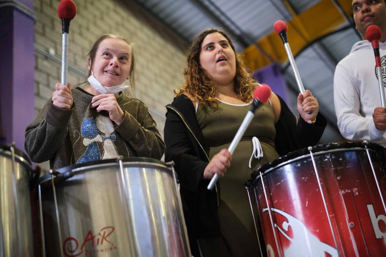 Talleres de percusión para personas con discapacidad