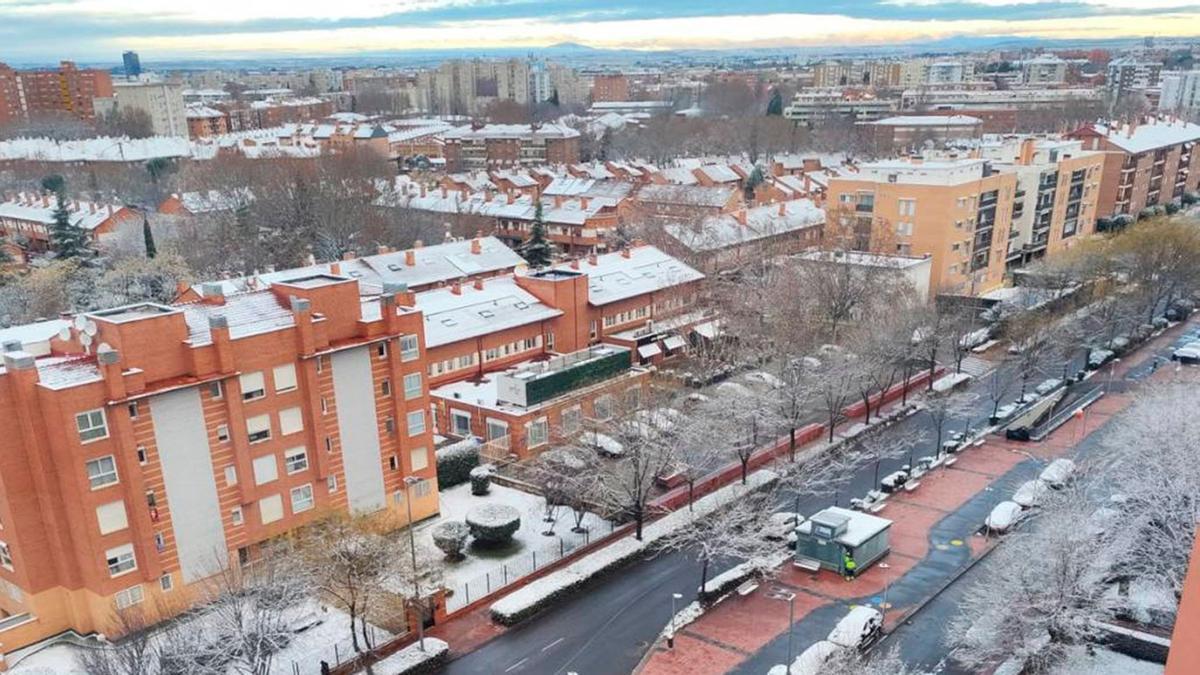 Nevada en Alcalá de Henares