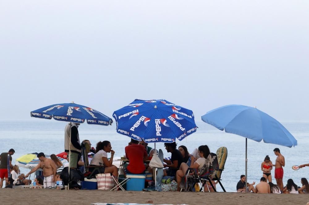 Las playas de Málaga celebran la noche de San Juan