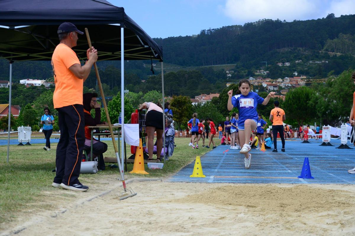 La prueba de salto de longitud.