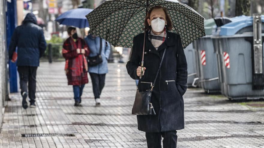 Castilla y León, en alerta por lluvia, viento y nieve