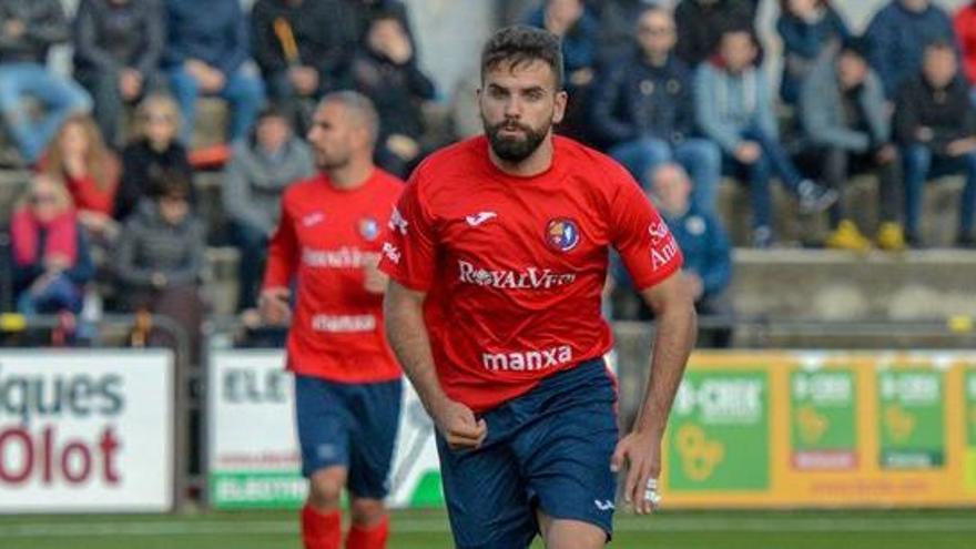 Carles Mas en un partit d&#039;aquesta temporada