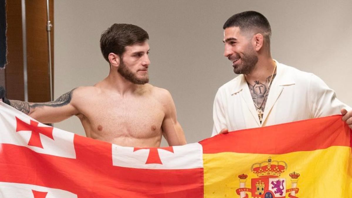 Aleksandre Topuria: "De querer tirarme al suelo, tiene un largo camino"