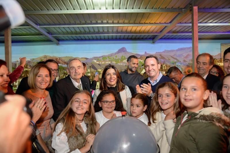 05-12-18. TELDE. INAUGURACIÓN BELÉN DE TELDE .  FOTO: JOSÉ CARLOS GUERRA.  | 05/12/2018 | Fotógrafo: José Carlos Guerra