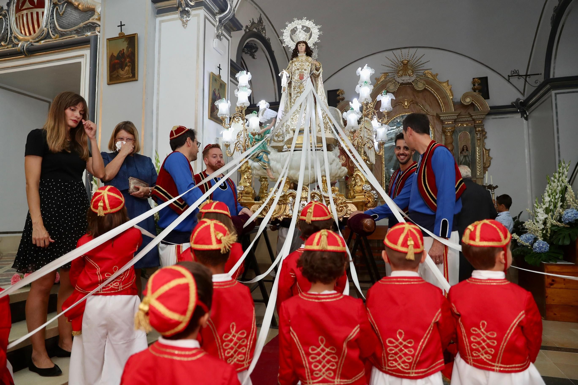 Carmen vuelve a casa: procesión de la Merced en su pueblo, Algar de Palancia