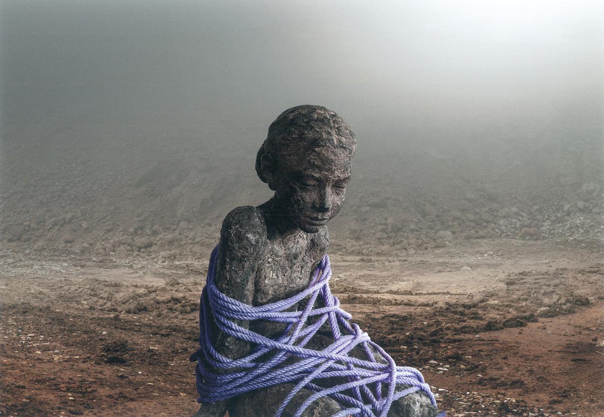 Fotografía '¡Basta!1' de Diego Pedra Benzal, primer premio 46 Salón de Otoño de Fotografía.