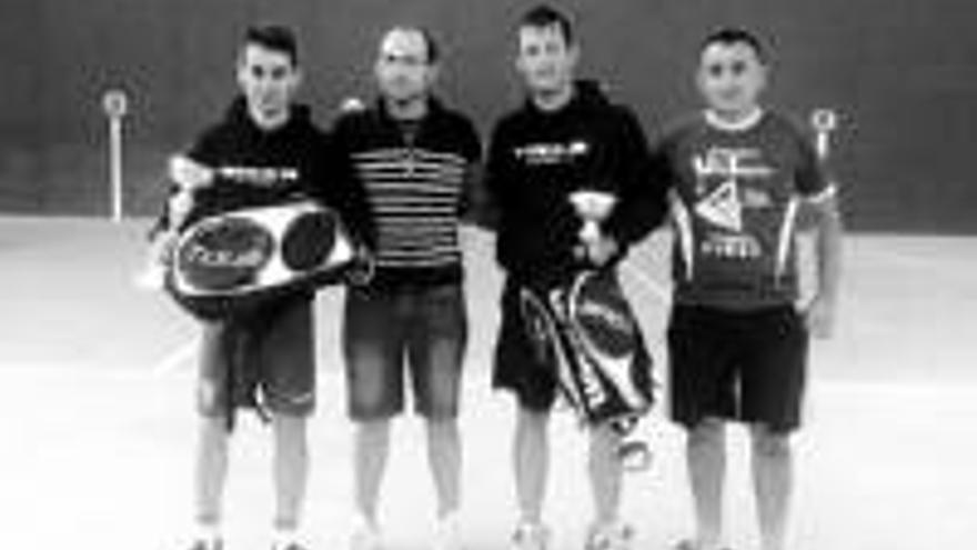 Un calatorense, campeón de Aragón de frontenis