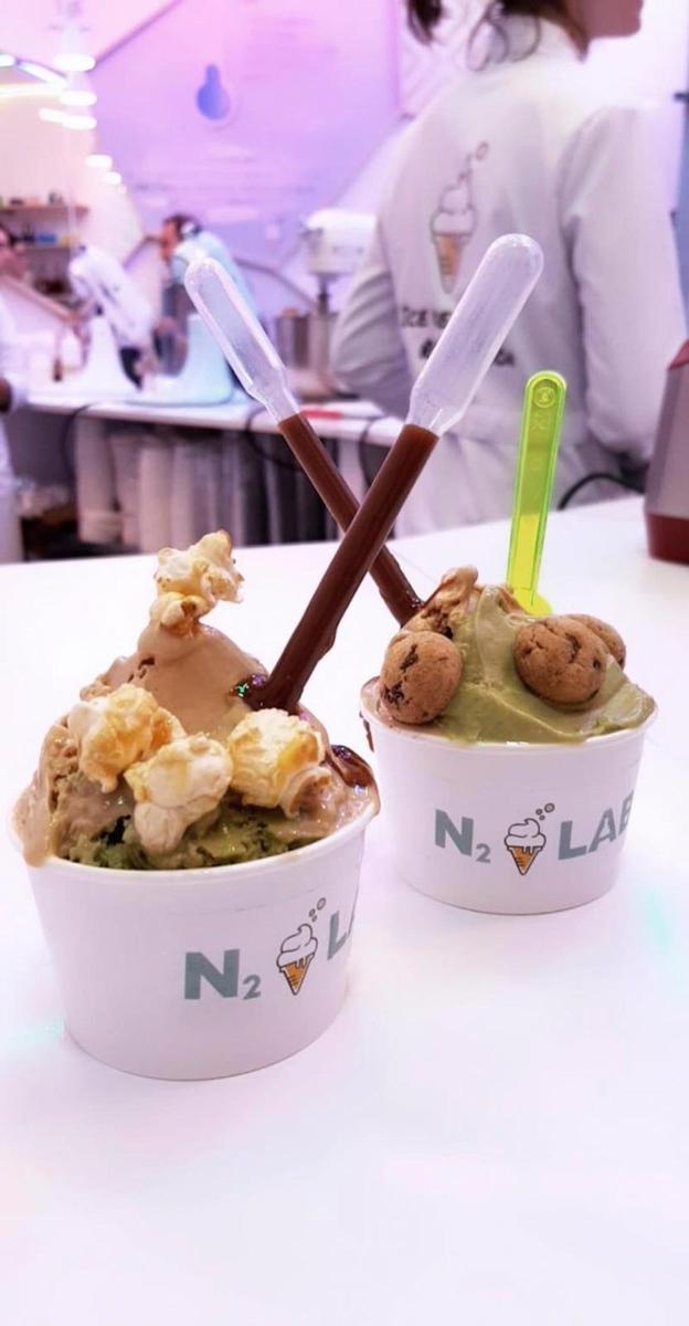 N2 Lab, la heladería que va a revolucionar Madrid con nitrógeno líquido