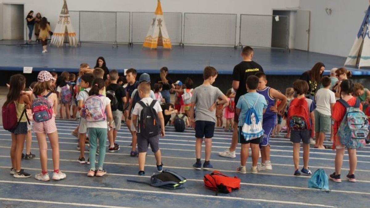 Una imagen de archivo de una escuela de verano en Burjassot.